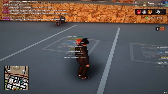 ВЫСТАВИЛ 2 ПАРКОВКИ за 1$ на АУКЦИОН! Arizona RP смотреть онлайн
