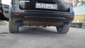Туарег стоковый выхлоп 2JZ-GTE