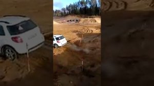 Suzuki Sx4 легкое бездорожье, чисто передний период осенний слет внд 78