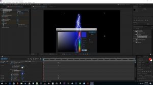 After Effects CC : How to Create a Lightning Strike Effect