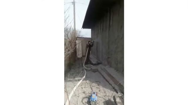 Монтаж эковаты влажным способом. Выдувная установка смотреть онлайн