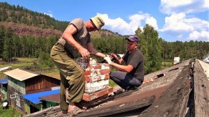 Дела житейские. Про то как печку разобрали и покос начали