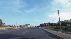 Дорога с Фиолента в Балаклаву через Огурец, 5 км. Ускорено
