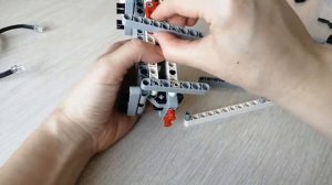 Lego EV3 шустрый шагающий робот, сборка