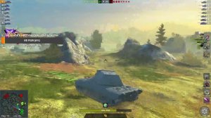 Обкатываю новую десятку FV 4005 в режиме Big Boss! Смотрим подарок на ДР Tanks Blitz!