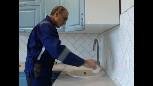 Сборка и установка кухни "Эмилия"