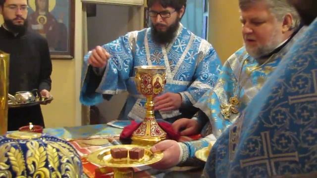 Заготовление Агнцев на Литургию преждеосвященных Даров. Неделя мясопустная 18 февраля 2018 г.