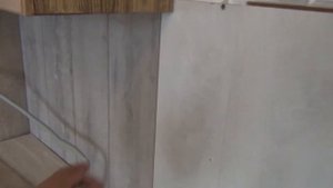 Кухонный фартук из остатков ламината