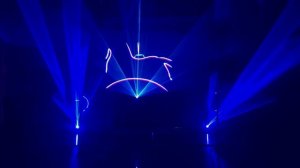 Лазерное шоу на новый год