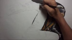 Drawing Scorpion: Mortal Kombat X