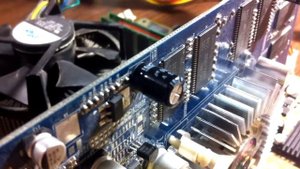 Простой ремонт видеокарты geforce 6600