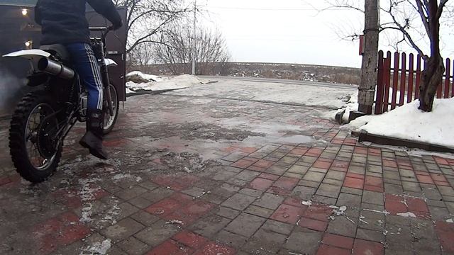 ИЖ Планета КРОСС|| Первый запуск и пробный выезд смотреть онлайн