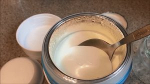 Сметана из 10% магазинных сливок на закваске. Готовим дома!