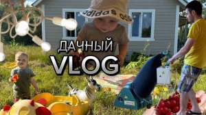 ВЛОГ / Порядок на даче 🏠 / Сделали свет 💡 / Движемся дальше 💪