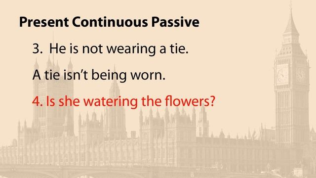 The Passive Voice (Present simple/Present Continuous). Видеоурок по английскому языку 7 - 8 класс