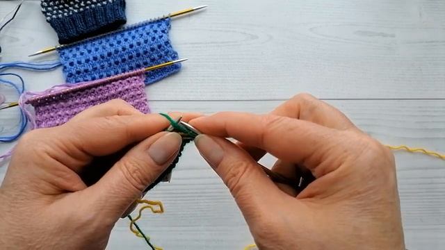 Простой узор спицами, который создает потрясающий эффект смотреть онлайн