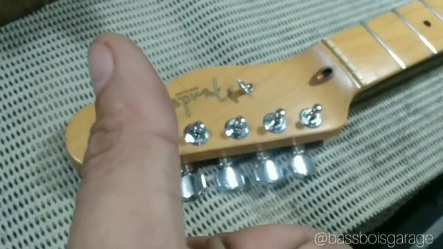 Refret Fender Telecaster American Standard Jescar Stainless Steel Fret #bassboifretworks Ep.120 смотреть онлайн