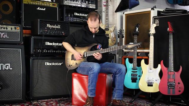 Rich Tone Music: Schecter Banshee Mach-6 FR-S - Ember Burst - SUSTAINIAC DEMO смотреть онлайн