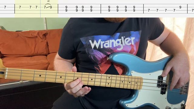 Fleet Foxes - White Winter Hymnal (Bass Cover with Tabs) смотреть онлайн