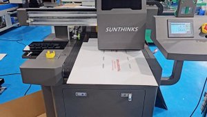 Sunthinks SE330 digital single pass printer with 10pcs Epson I3200 printheads.