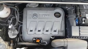 VW Sharan 2011, 2.0 Diesel, engine sound at 188.000 km (117.000 miles)