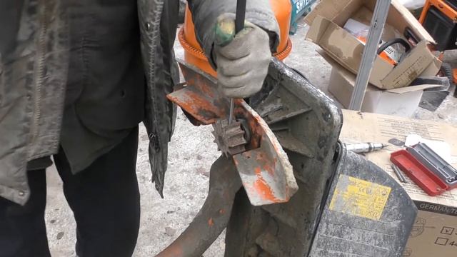 Бетономешалка limex 125 ls | Ремонт | Cнятие вала смотреть онлайн