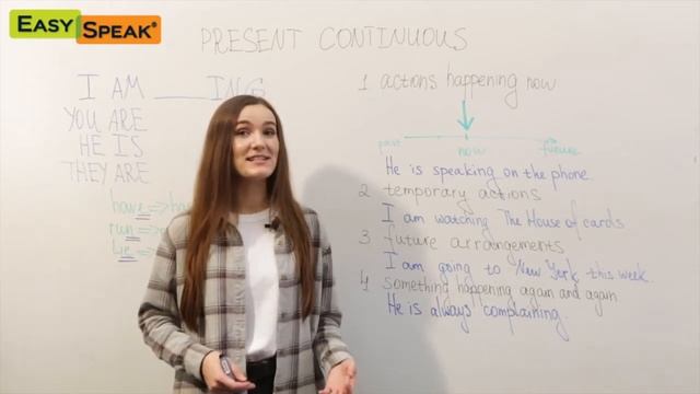 Видеоурок. Present Continuous. Part 1 смотреть онлайн