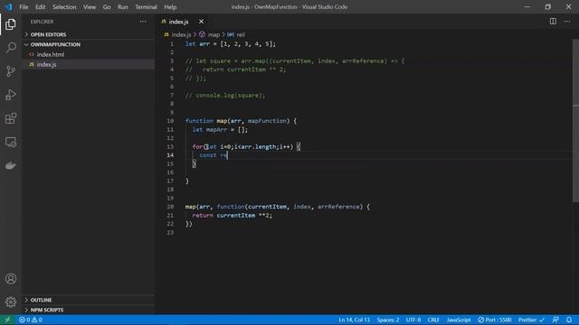 How to Write our Own Map & Filter function | Javascript