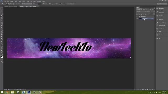 How To Make a Really Good Simple Banner In Photoshop CS6 смотреть онлайн