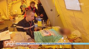 90' Enquetes - Samu, pompiers : urgences vitales dans les quartiers Nord de Marseille 2-2 TMC 2018