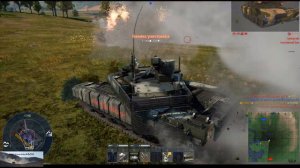 т90м Прорыв против 2х абрамсов вартандер.T90Mvs 2 abrams