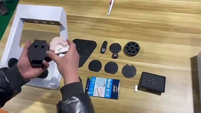 Virtual articulator dental 3D scanner in laboratory