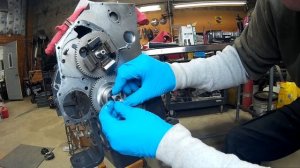 Shibura 844LT oil pump