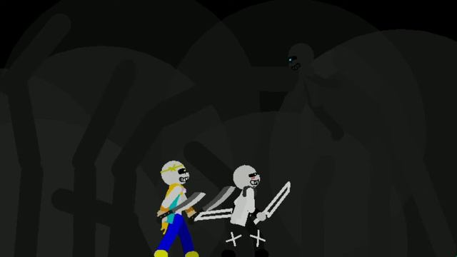 Nightmare Sans StickNodes Art смотреть онлайн