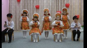 Мелодия в исполнении оркестра народных инструментов подготовительной к школе группы "Знайки"