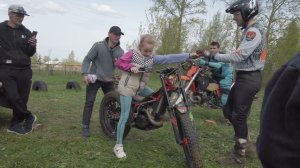 Эндуро Иваново В старовичугской школе