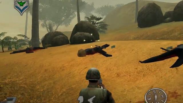 Shellshock: Nam '67: Walkthrough on Hard - Mission 1 - First Kill смотреть онлайн