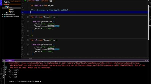 5) Scala. Block synchronized смотреть онлайн