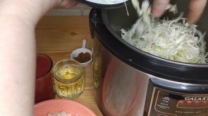 ВКУСНАЯ ГРЕЧКА С КАПУСТОЙ  в мультиварке