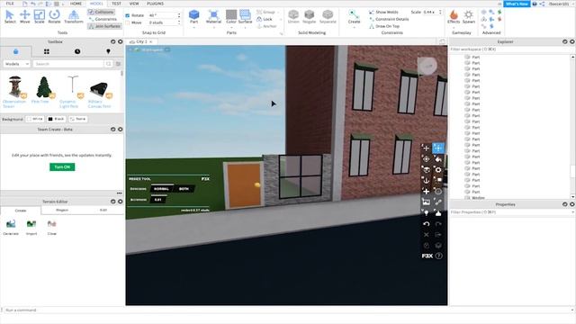 HOW TO MAKE A CITY IN ROBLOX STUDIO Part 2 - City Showcase, Exterior Building, Interior Building смотреть онлайн