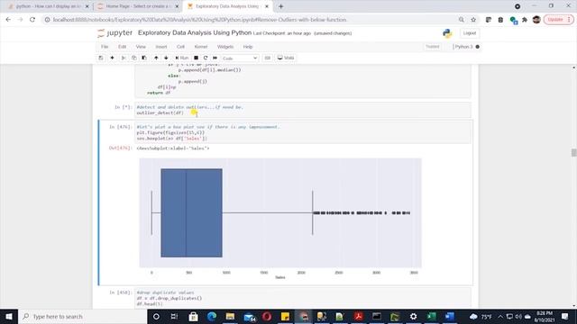 Exploratory Data Analysis with Python (EDA) | Descriptive Statistics | Univariate Analysis | Outlie