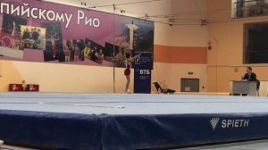 Духно Арсений - Вольные упражнения - Первенство России 2021 - 1 разряд - Обязательная программа