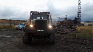 Первый выезд ЛЕГЕНДАРНОГО КРАЗ 255Б!!! после восстановления.