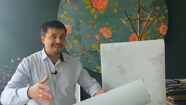 Подбираем фоновые обои-компаньоны к акцентным обоям с бабочками смотреть онлайн