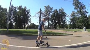 Очень необычный самокат space scooter x580 - интересное средство передвижения