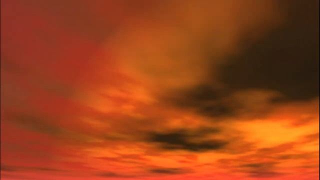 Футаж HD. Движение облаков по розовому небу смотреть онлайн