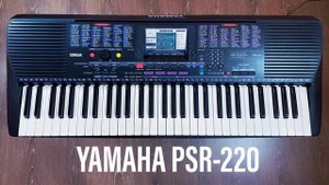 Синтезатор YAMAHA PSR-220 Demo Songs