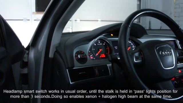 audi a6 c6 better high beam solution смотреть онлайн