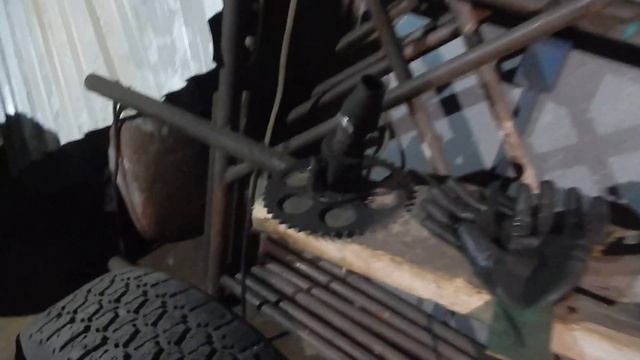 Минитрактор  переломка.  часть 1