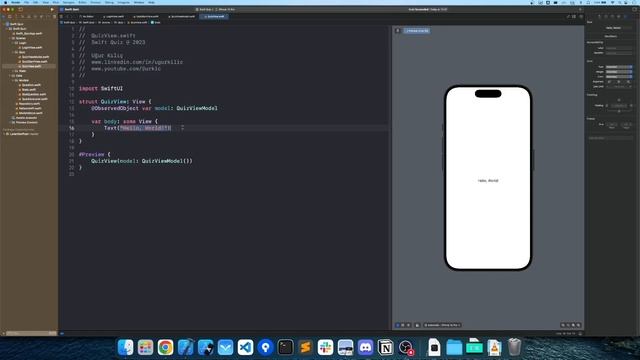 3- SwiftUI ile App Geliştirme: Quiz App смотреть онлайн
